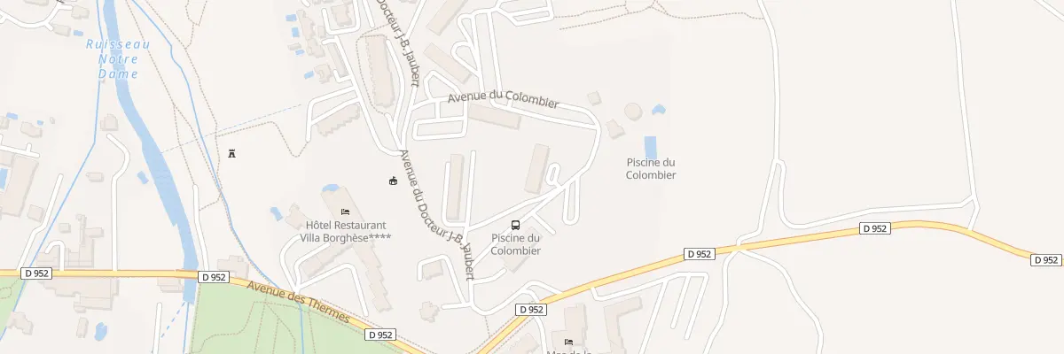 Plan du 5041B Les Plaines à Gréoux-les-Bains