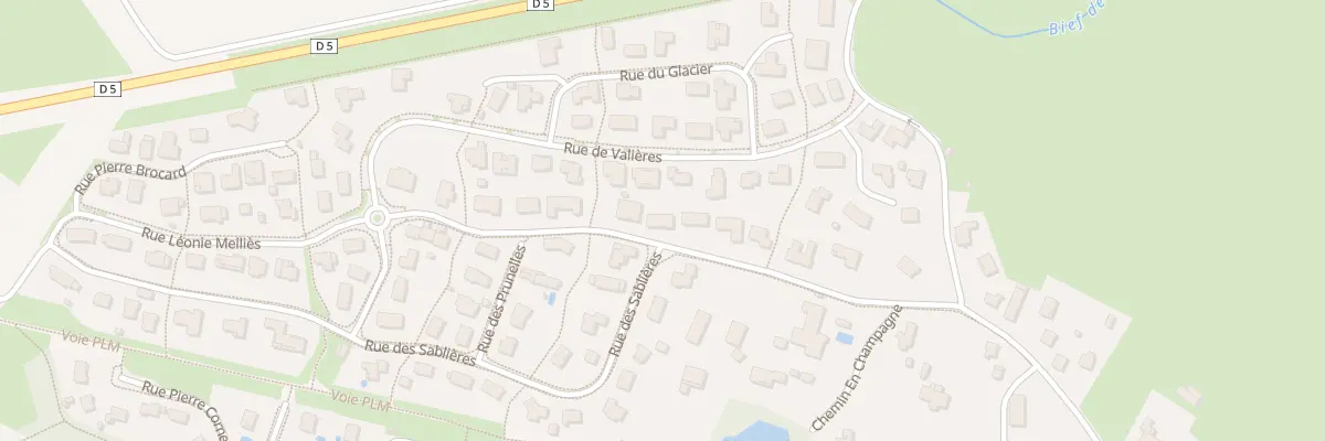 Plan du 1284 Rue Gédéon David à Champagnole