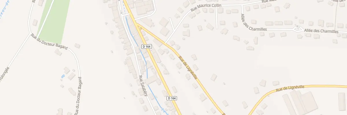 Plan du 146 Rue de Lignéville à Contrexéville