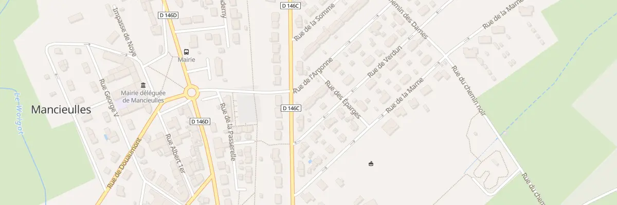 Plan du 302 Rue de l’Argonne à Val de Briey