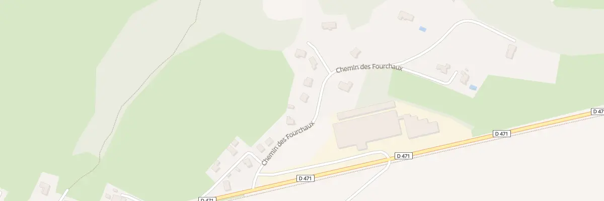 Plan du 179 Che de Fourchaux à Ney