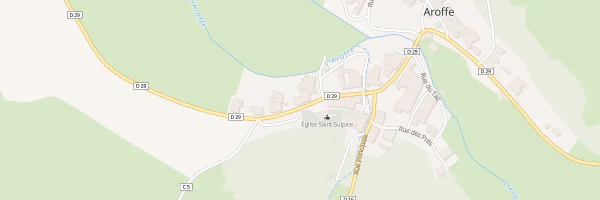 Plan du 4 Rue de l’Eglise à Aroffe
