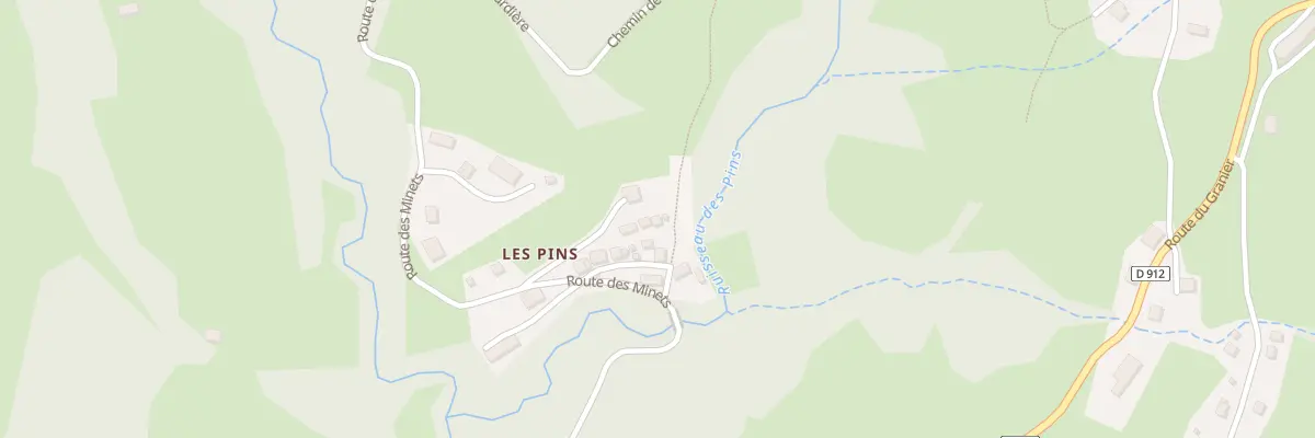 Plan du 5041 Les Pins à Entremont-le-Vieux
