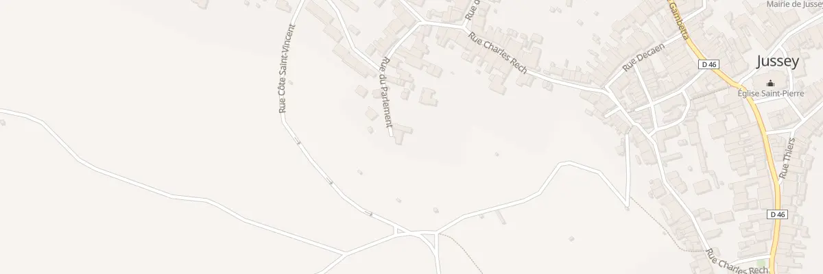 Plan du 51 Rue du Parlement à Jussey