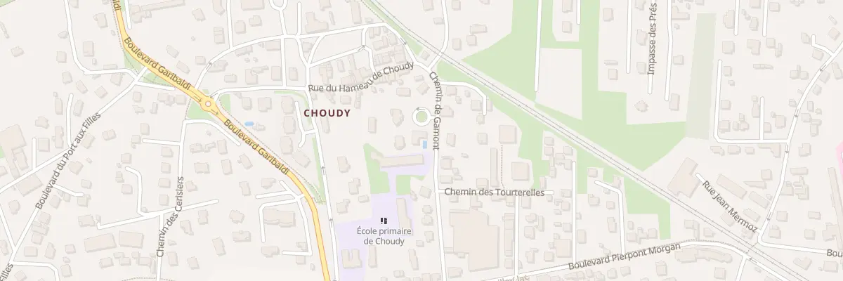 Plan du 11B Che de Gamont à Aix-les-Bains
