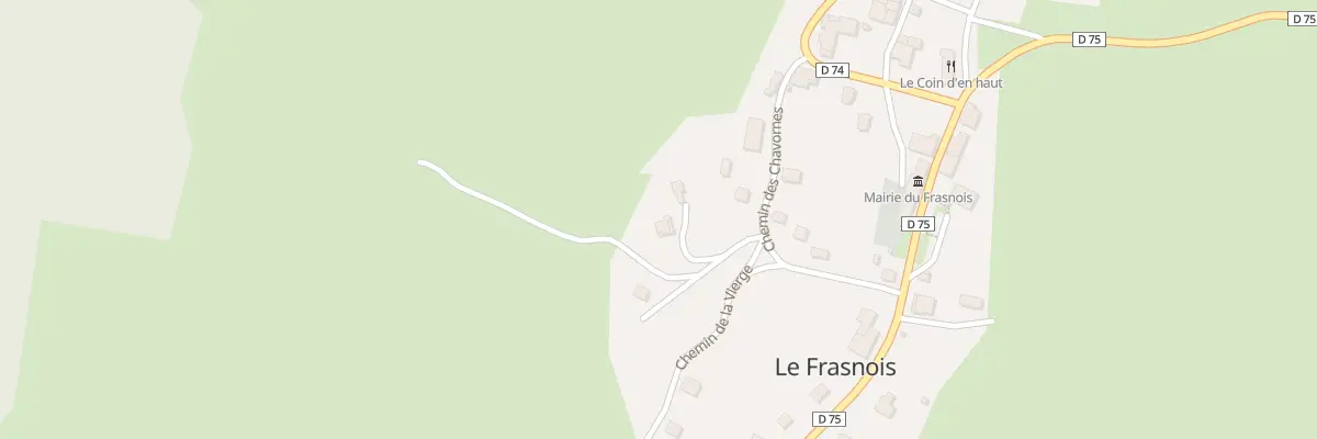 Plan du 34 Che des Chavornes au Frasnois