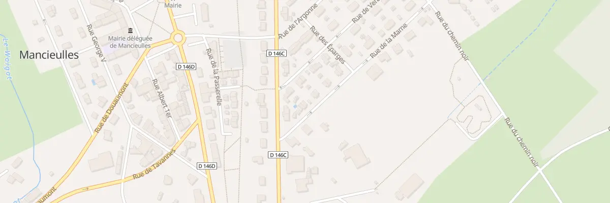 Plan du 603 Rue de la Marne à Val de Briey