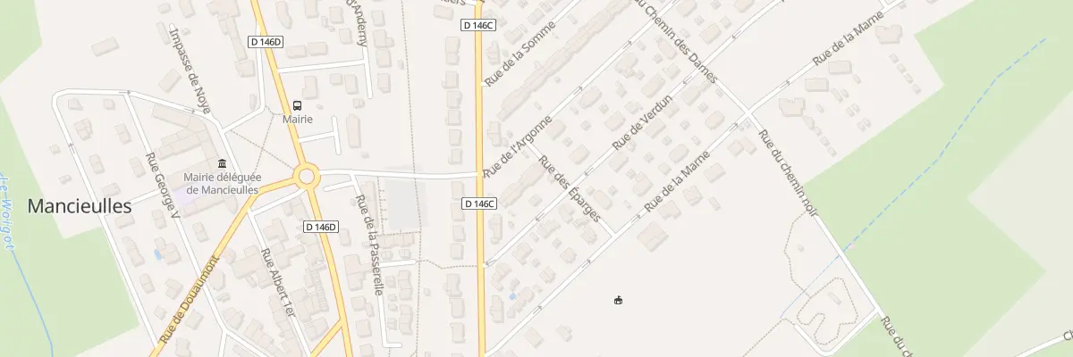 Plan du 455 Rue de Verdun - Mancieulles à Val de Briey