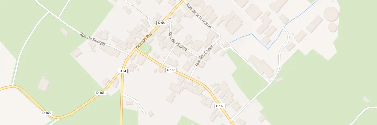 Plan du 3 Rue des Canes à Augicourt