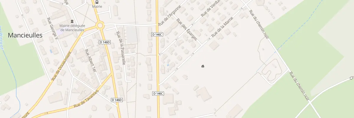 Plan du 605 Rue de la Marne à Val de Briey