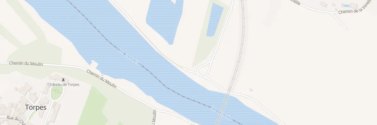 Plan du 5069 Devant Torpes à Thoraise