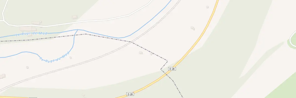 Plan du 5005 La Pree à Rembercourt-sur-Mad