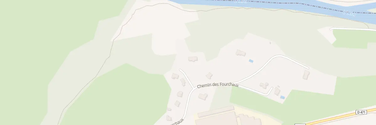 Plan du 223 Che de Fourchaux à Ney