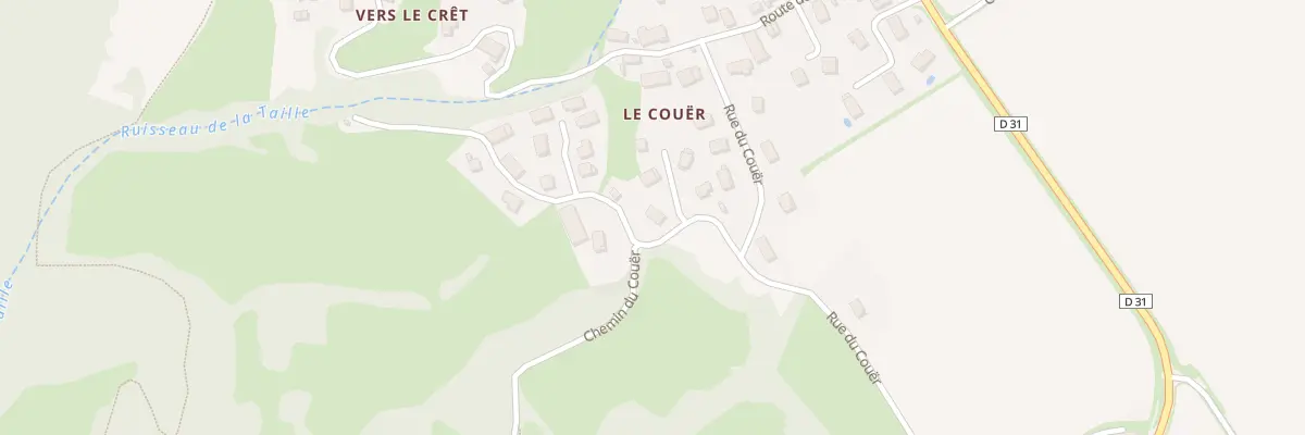Plan du 5 All du Verger à Lornay