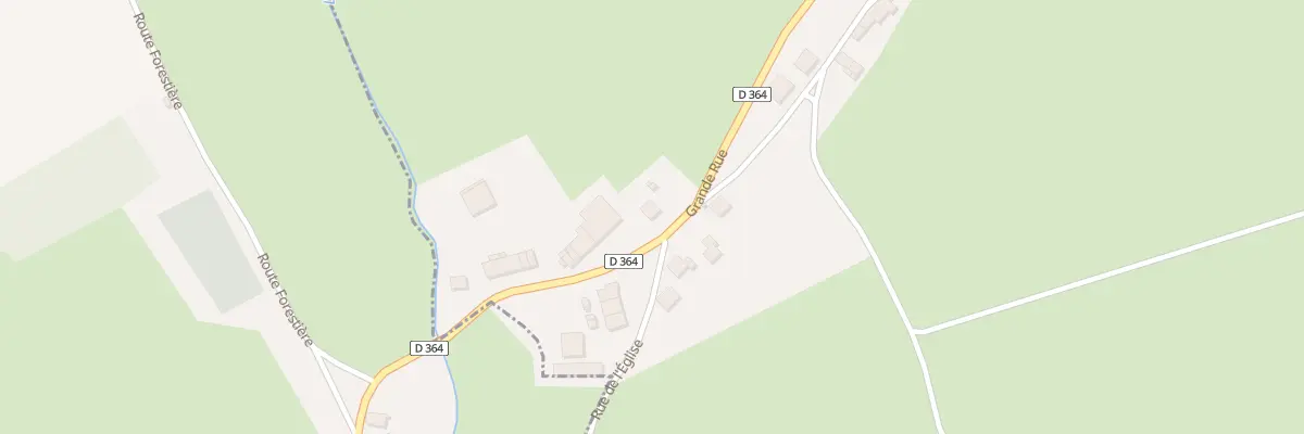 Plan du 44 Rue Grande Rue à Vaux-le-Moncelot