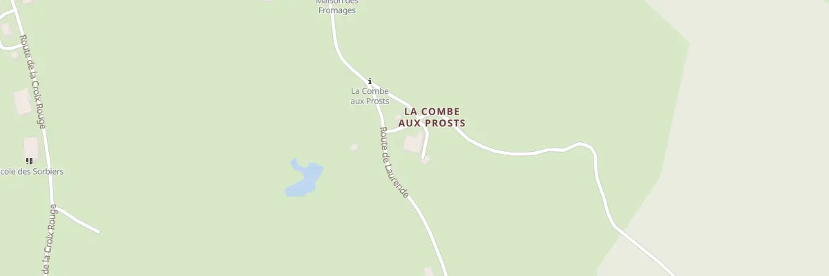 Plan du 5 Rte de Laurende aux Moussières