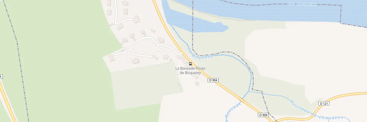 Plan du 4 La Bouvade à Bicqueley