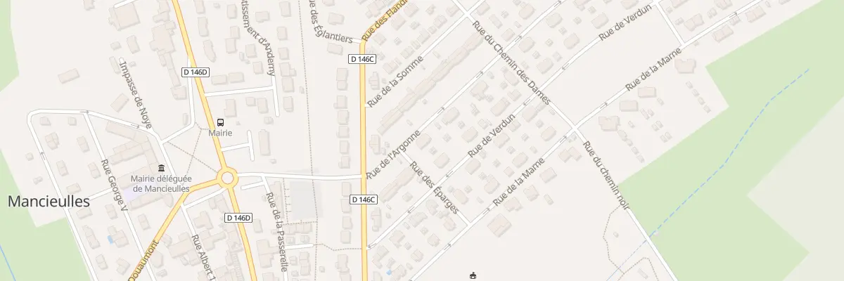 Plan du 310 Rue de l’Argonne à Val de Briey