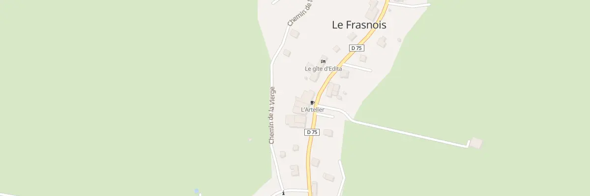 Plan du 60 Rte des Lacs au Frasnois
