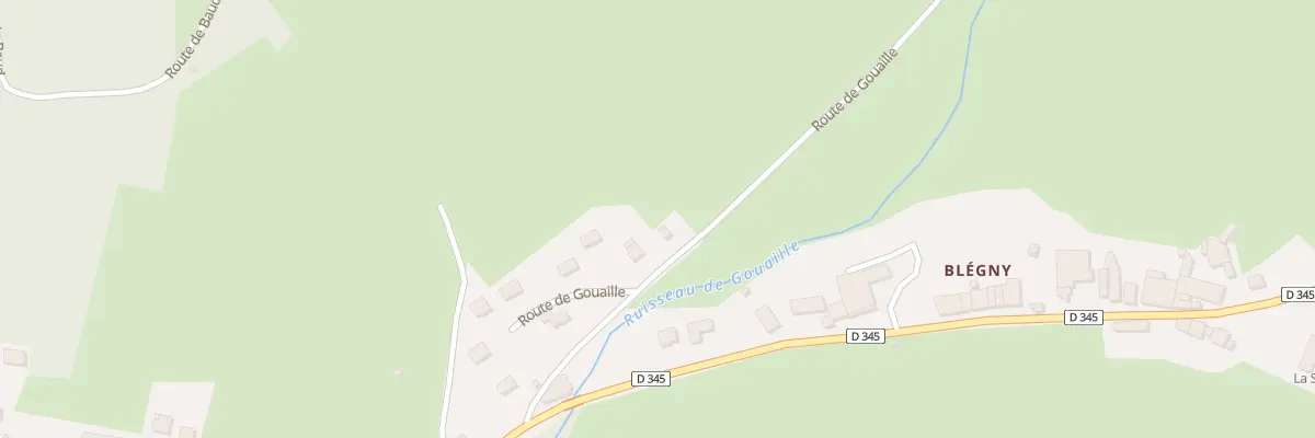 Plan du 9B Rte de Gouaille à Salins-les-Bains