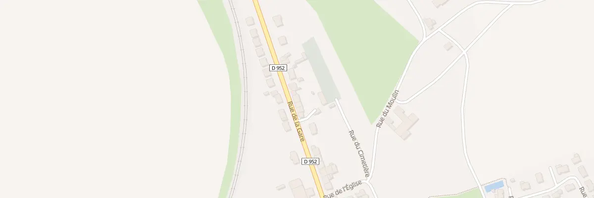 Plan du 37 Rue de la Gare à Chambley-Bussières
