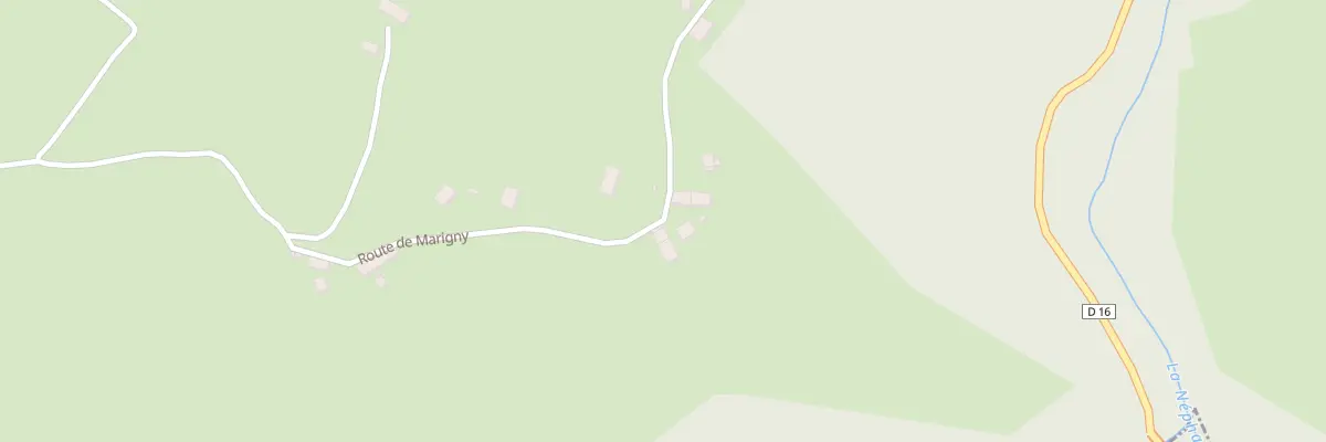 Plan du 377 Rte de Marigny à Massingy