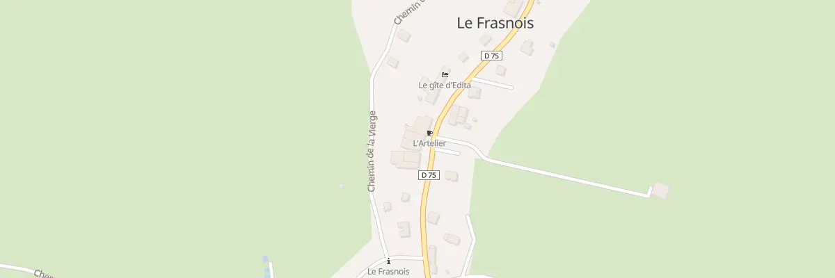 Plan du 62 Rte des Lacs au Frasnois