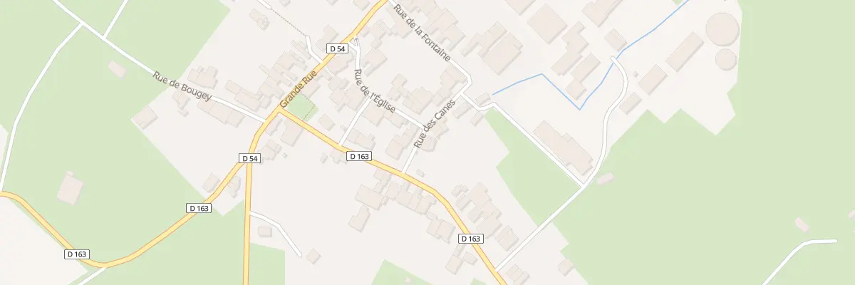 Plan du 2 Rue des Canes à Augicourt