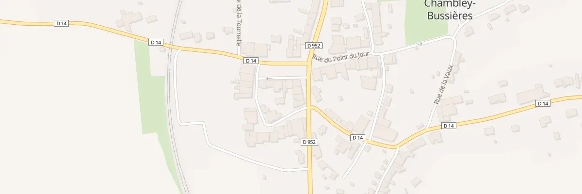 Plan du 2 Rue de Xonville à Chambley-Bussières