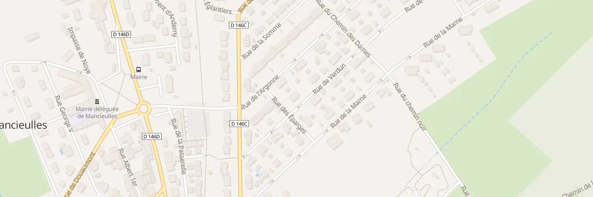 Plan du 463 Rue de Verdun - Mancieulles à Val de Briey