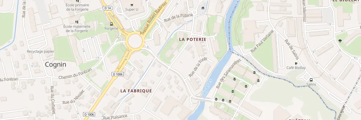 Plan du 9 Rue de la forêt à Cognin