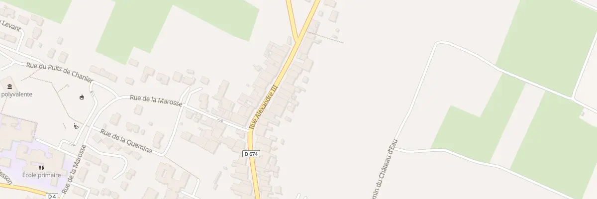 Plan du 36B Rue Alexandre 3 à Colombey-les-Belles