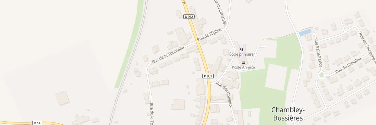 Plan du 2 Rue de la Tournelle à Chambley-Bussières