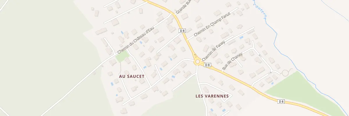 Plan du 2 Rue St Jean à Chaucenne