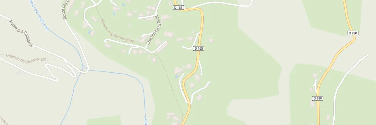 Plan du 366 Rte de la Chapelle à La Combe-de-Lancey