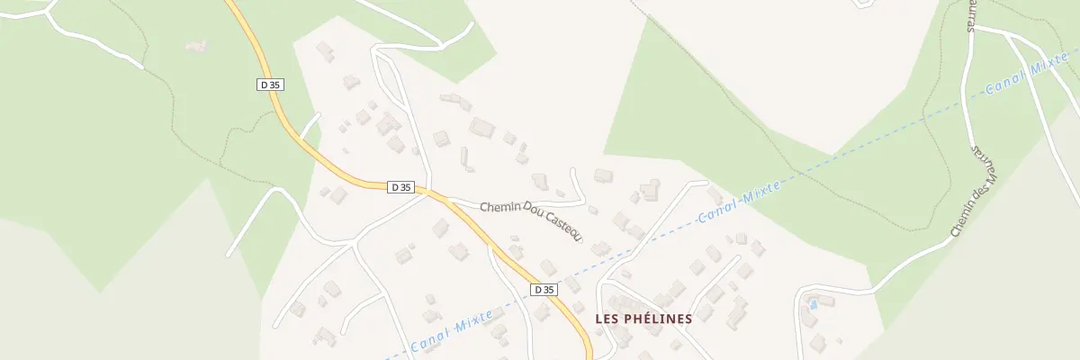 Plan du 110 Che Dou Casteou à Saint-Julien