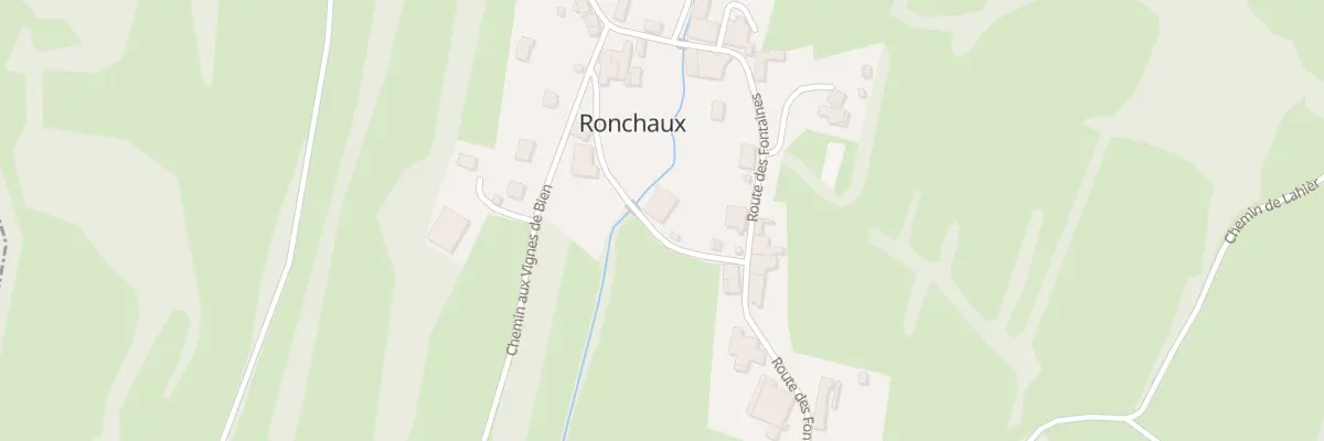 Plan du 5 Che des Grands Pres à Ronchaux