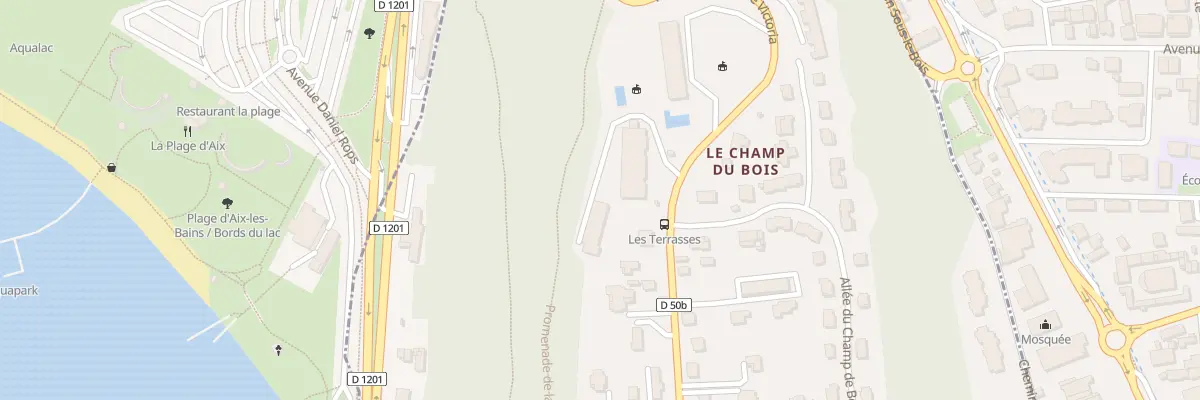 Plan du 9 Mte de la Reine Victoria à Tresserve