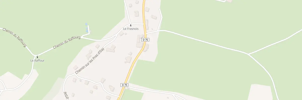 Plan du 79 Rte des Lacs au Frasnois