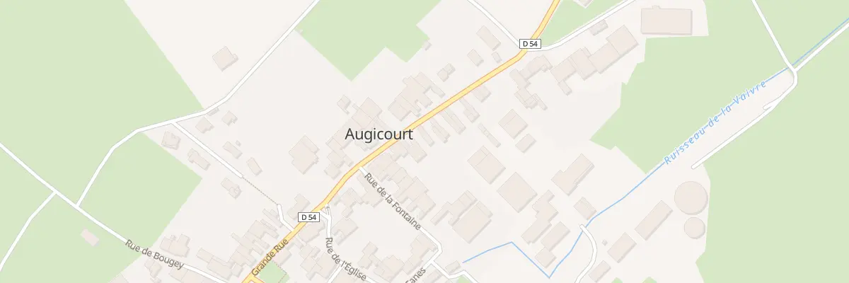 Plan du 13 Gr Grande Rue à Augicourt