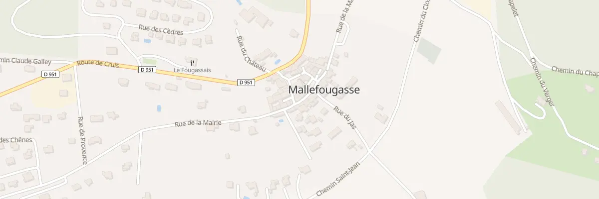 Plan du 23 Le Village à Mallefougasse-Augès