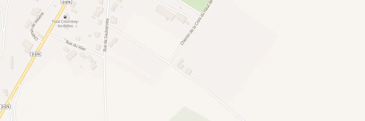 Plan du 5002F Aux Vallottes à Colombey-les-Belles