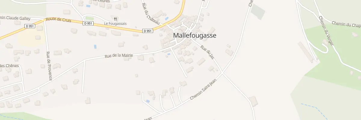 Plan du 37 Le Village à Mallefougasse-Augès