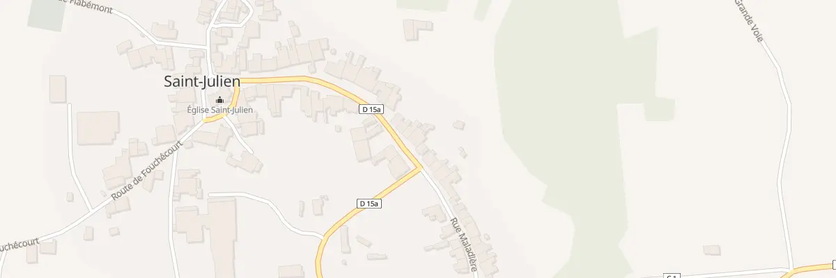 Plan du 205 Rue Grande Rue du Craie à Saint-Julien