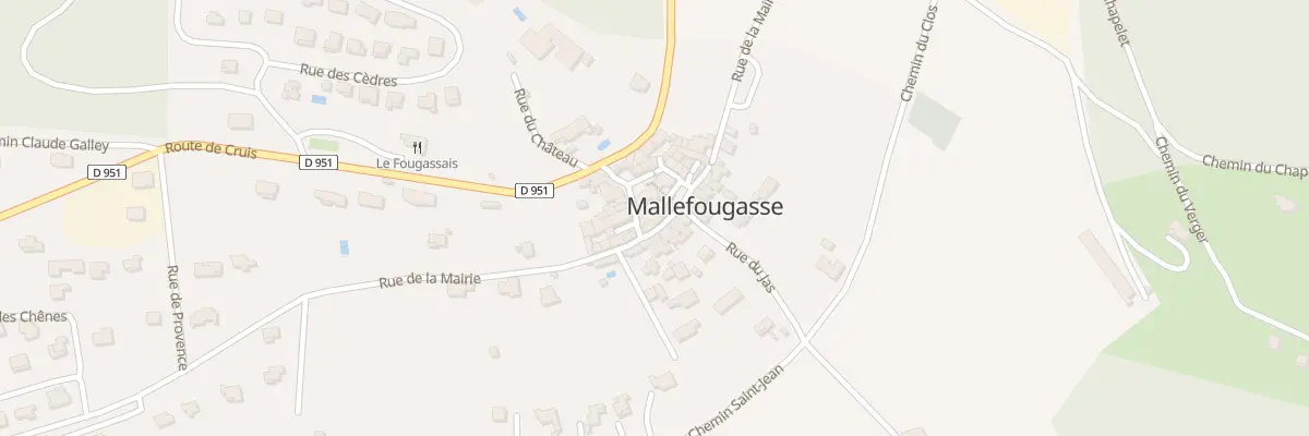 Plan du 24 Le Village à Mallefougasse-Augès