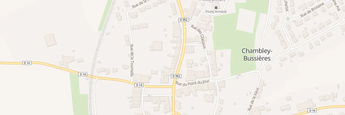 Plan du 6B Rue de la Gare à Chambley-Bussières