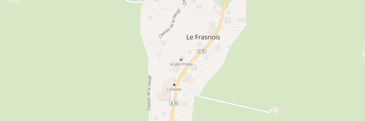 Plan du 52 Rte des Lacs au Frasnois