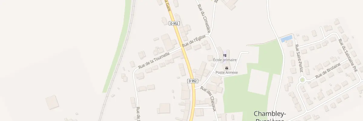 Plan du 26 Rue de la Gare à Chambley-Bussières