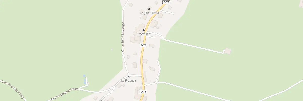 Plan du 67 Rte des Lacs au Frasnois
