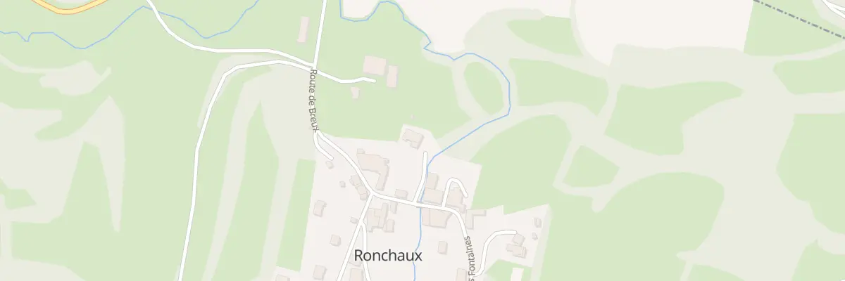Plan du 1 Imp Sauveur à Ronchaux